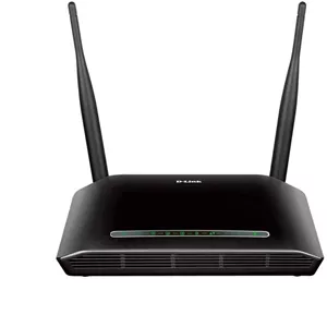 مودم D-link 2750u Wireless N 300 ADSL2  Modem Router - مشکی ( 36 ماهه آیهان گستر)