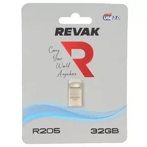 فلش مموری REVAK R205 USB2.0 Flash Memory - 32GB - نقره ای