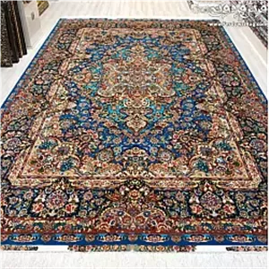 فرش دستباف 9 متری سالاری فیروزه‌ای تبریز