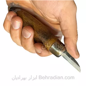 مغار چاقویی پیکر تراشی چوب روخم  4 سانت