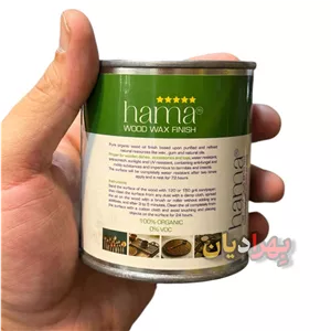 روغن‌ گیاهی چوب‌ HAMA هاما ۲۵۰ میل PURE