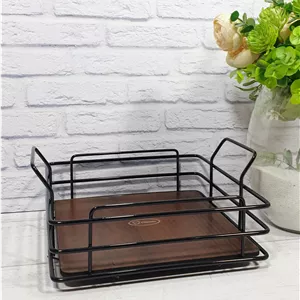 F7 سینی مربع 23 مشکی MDF کلاسیک (10) ارسال نیمه رایگان