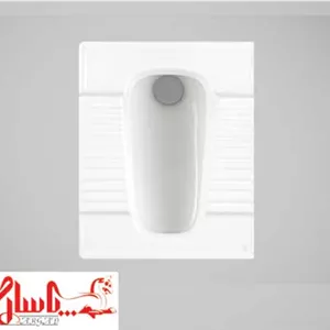کاسه توالت چینی کرد لاندیس تخت ریم بسته طبی