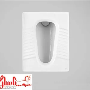 کاسه توالت چینی کرد مدل تولیپ تخت