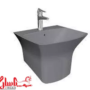 روشویی دیواری نیم پایه چینی کردمدل آرتا طوسی