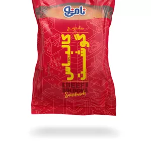 ساندویچ نیم کالباس گوشت نامی نو (120 گرمی)