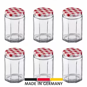 6 Glasses »Eckig« 190 ml, ø 58 mmشیشه مربا (6 عدد) وست مارک