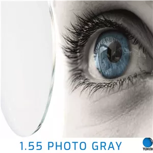 عدسی فتوکرومیک 1.55 توکای