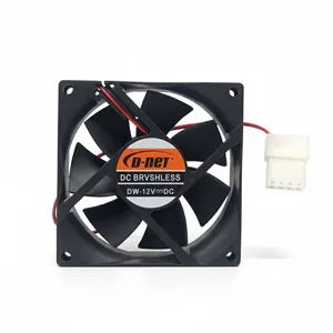 فن خنک کننده کیس 8x8 سانتی متری دی نت