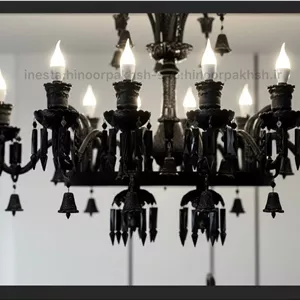 لوستر لاینر باکارات کریستالی کلاسیک از ۵ شاخه تا لوستر بزرگ طبقاتی