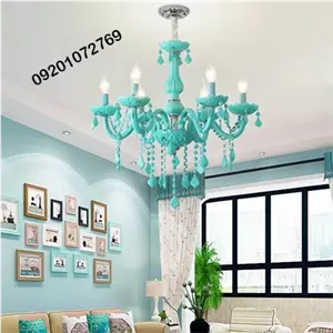 لوستر کریستالی فانتزی والتر پاستیلی