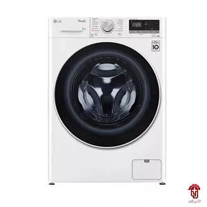 ماشین لباسشویی ال جی مدل F4R5VYL2W سفید ۹ کیلو