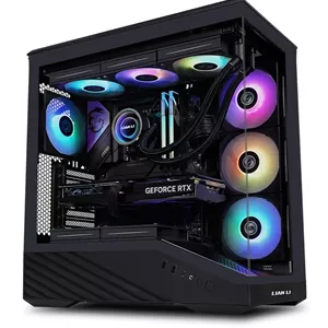 کیس گیمینگ لیان لی Vector V100R Black