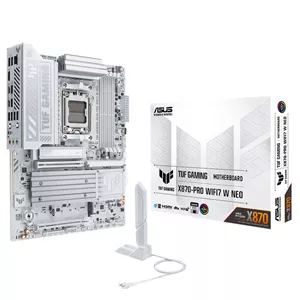 مادربرد ایسوس ASUS TUF GAMING X870-PRO WIFI7 WHITE NEO