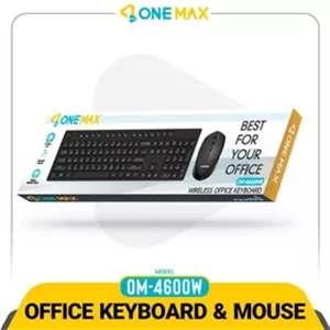 کیبورد و موس بیسیم وان مکس مدل OM-4600W