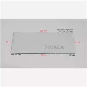 شیشه بخاری گازی نیک کالا  15 - 38