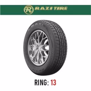
  لاستیک خودرو رازی مدل RG416 سایز 165/70R13
 