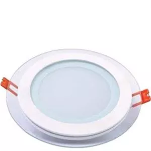 پنل توکار گرد دور شیشه 7 وات آفتابی SMD خیام الکتریک