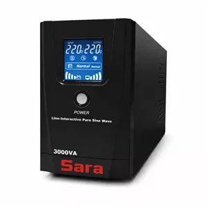 مبدل UPS استابیلایزر سینوسی سارا الکتریک 3000 ولت آمپر مدل لاین