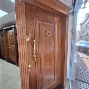 درب ضد سرقت لوکس مدل نوبل - کیان درب - روکش بلوط