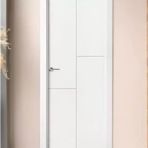 درب اتاقی و سرویسیMDF روکش PVC مدل سیلور / کیان درب