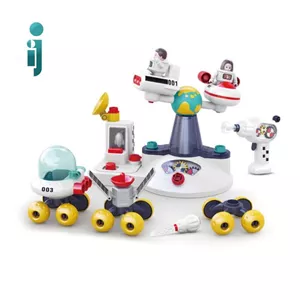 ‫اسباب بازی ساختنی هولا مدل‬ پایگاه فضایی ‫Hola Miukids space base‬