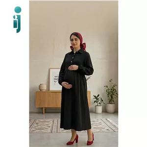 ‫مانتو بارداری مناسب شیردهی آناندا مدل ری را‬ ‫ananda rira‬ ‫مشکی ‬