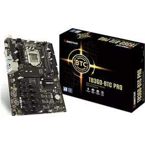 باندل و مادربرد Biostar TB360-BTC PRO همراه پردازنده اینتل | دارای گرافیک داخلی | نسل 8 و 9 | DDDR4