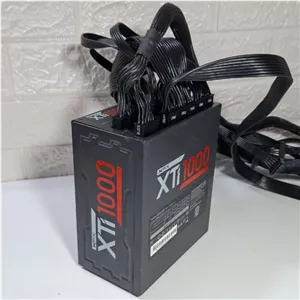 پاور  فول ماژولار XFX XTI 1000W | استوک | پیچ پلمپ | استاندارد TITANIUM