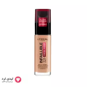 کرم پودر اینفالیبل ۳۲ ساعته لورآل مدل Fresh Wear شماره 235