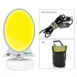 چراغ کمپینگ  جیهام ۱۰۰ وات COB(اتصال USB)