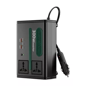 اینورتر فندکی خودرو 300 وات گرین لاین مدل GC-300 Car Inverter