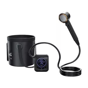 دوش مسافرتی شارژی مخزن‌ دار گرین لاین مدل Camping Shower with Intelligent Digital Display 