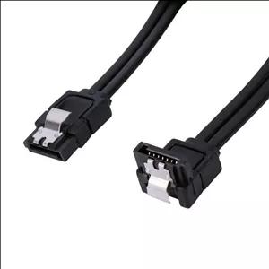 کابل دیتا 3 SATA ایسوس راست به 90 درجه مدل قفل دار سرعت 6Gb/s طول 40 سانتی متر