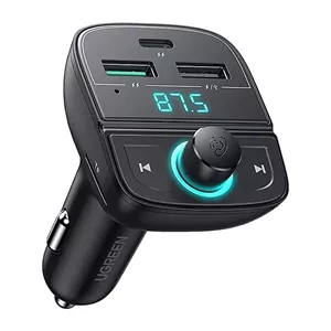 شارژر فندکی یوگرین مدل 80910-CD229 با قابلیت کارکیت بلوتوث و اف ام پلیر