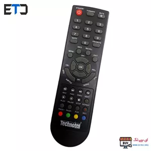 ریموت کنترل گیرنده دیجیتال ته گرد تکنوتل Technotel