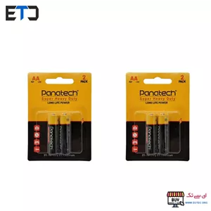 باتری قلمی 2 عددی کارتی Panatech Super Heavy Duty