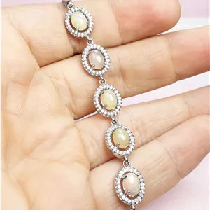 دستبند نقره مردانه کرال درجه یک 