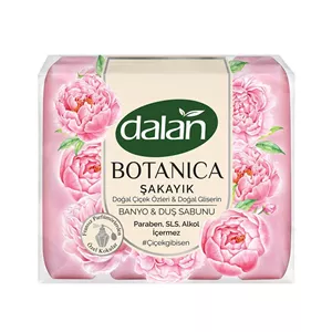 صابون گلیسیرینه دالان بوتانیکا با رایحه گل شقایق در بسته بندی 4*150 گرمی