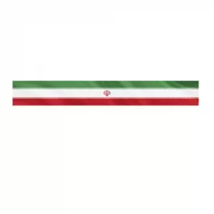 کتیبه مخمل اقتصادی پرچم ایران  350*46