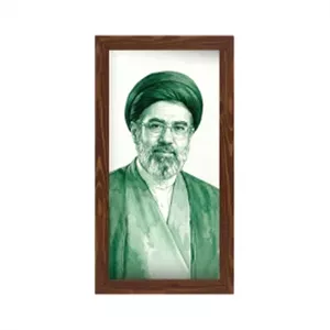 قاب  پی‌وی‌سی نقاشی اقا مجتبی 02 -  15در30 عمودی