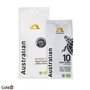 دانه قهوه مدل 10 Australian Organic Dark Roast (500 گرمی)