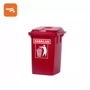 سطل زباله پلاستیکی 20 لیتری سبلان کد 214