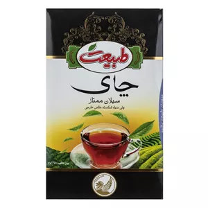 چای سیاه سیلان ممتاز طبیعت مقدار 450 گرم