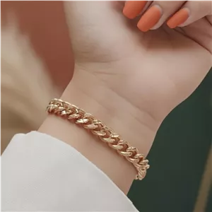 دستبند کارتیر تراش دار 8 میل ژوپینگ کد 772 