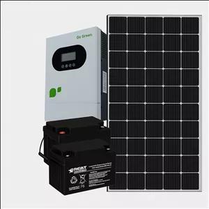 پکیج برق خورشیدی مناسب ویلا 1500 وات ساعت باتری لیتیوم فسفات آهن
