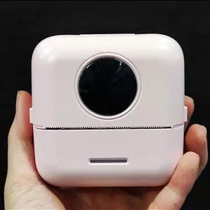 مینی پرینتر بدون نیاز به جوهر  و قابل حمل  چاپ  سریع. چاپگر  هوشمند که موبایل از طریق بلوتوث وصل میشه