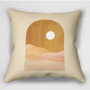 کوسن مینیمال منظره گرم بوهو انتزاعی اثر ویلز وی (MN 1221)