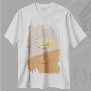 تیشرت طرح دار مارگریتا اثر فلاور لاو چایلد