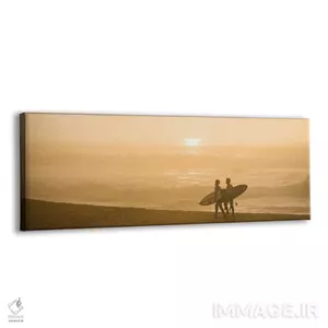 تابلو دکوراتیو موج سواری بهشتی اثر اندرو لور